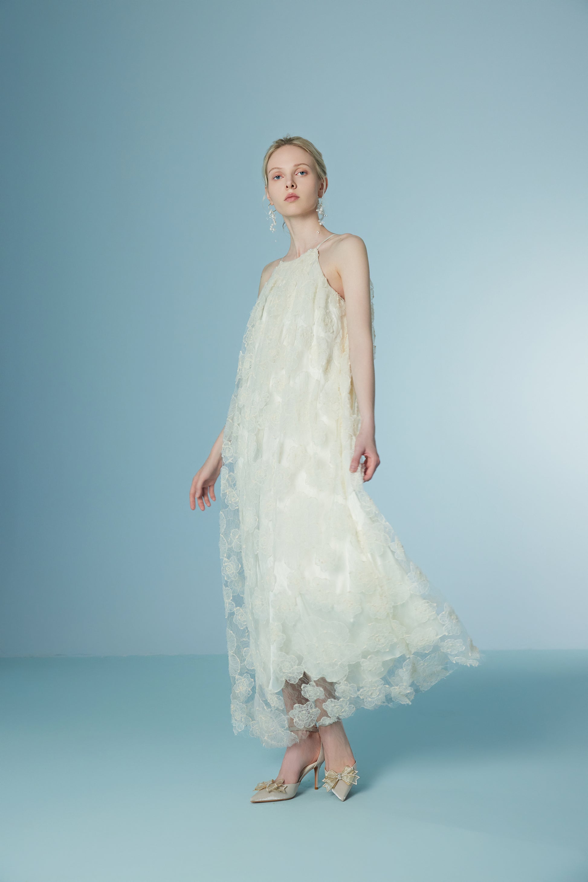 Halter Lace Dress