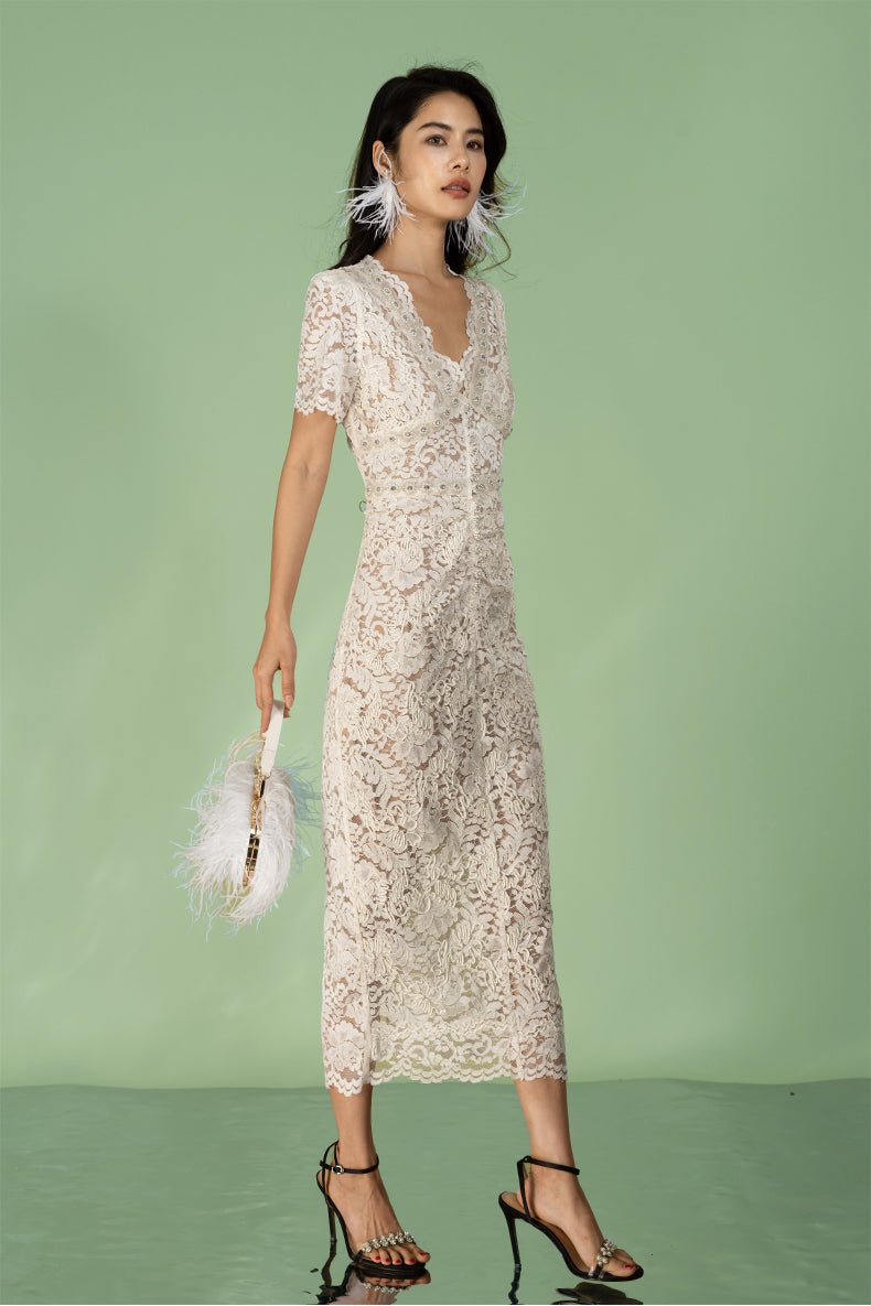 Summer Lace Long Dress