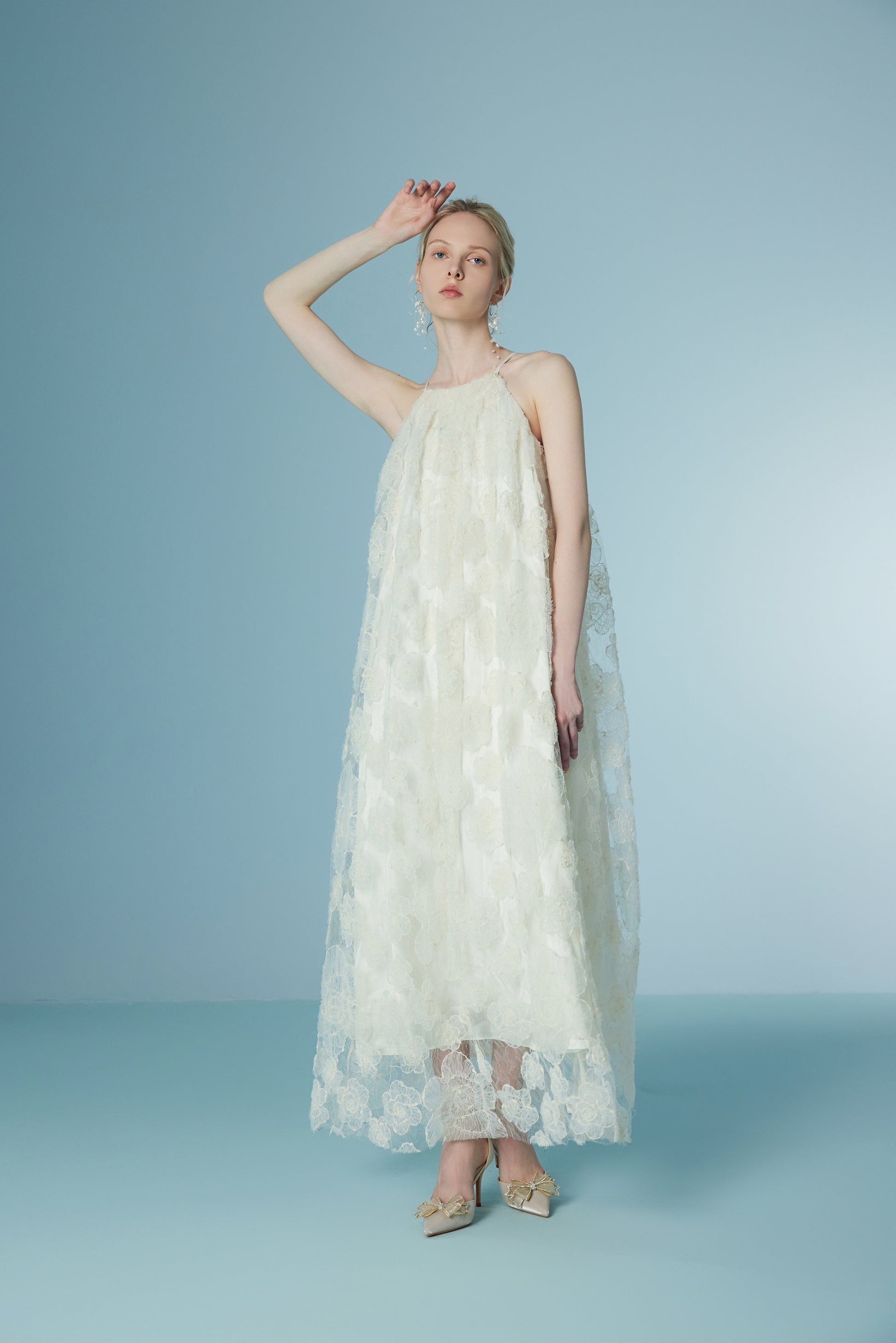 Halter Lace Dress