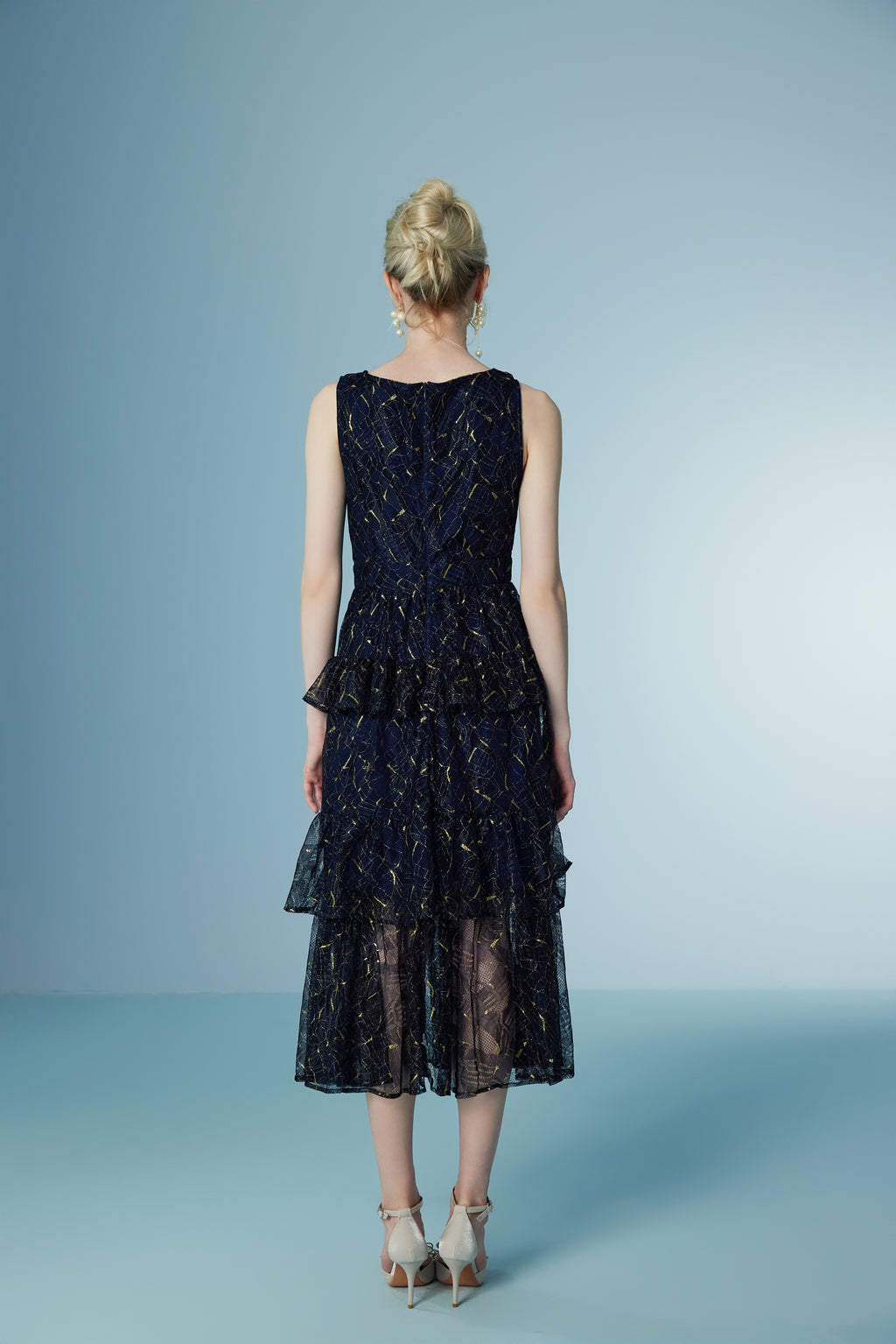 Ruffle Lace Dress