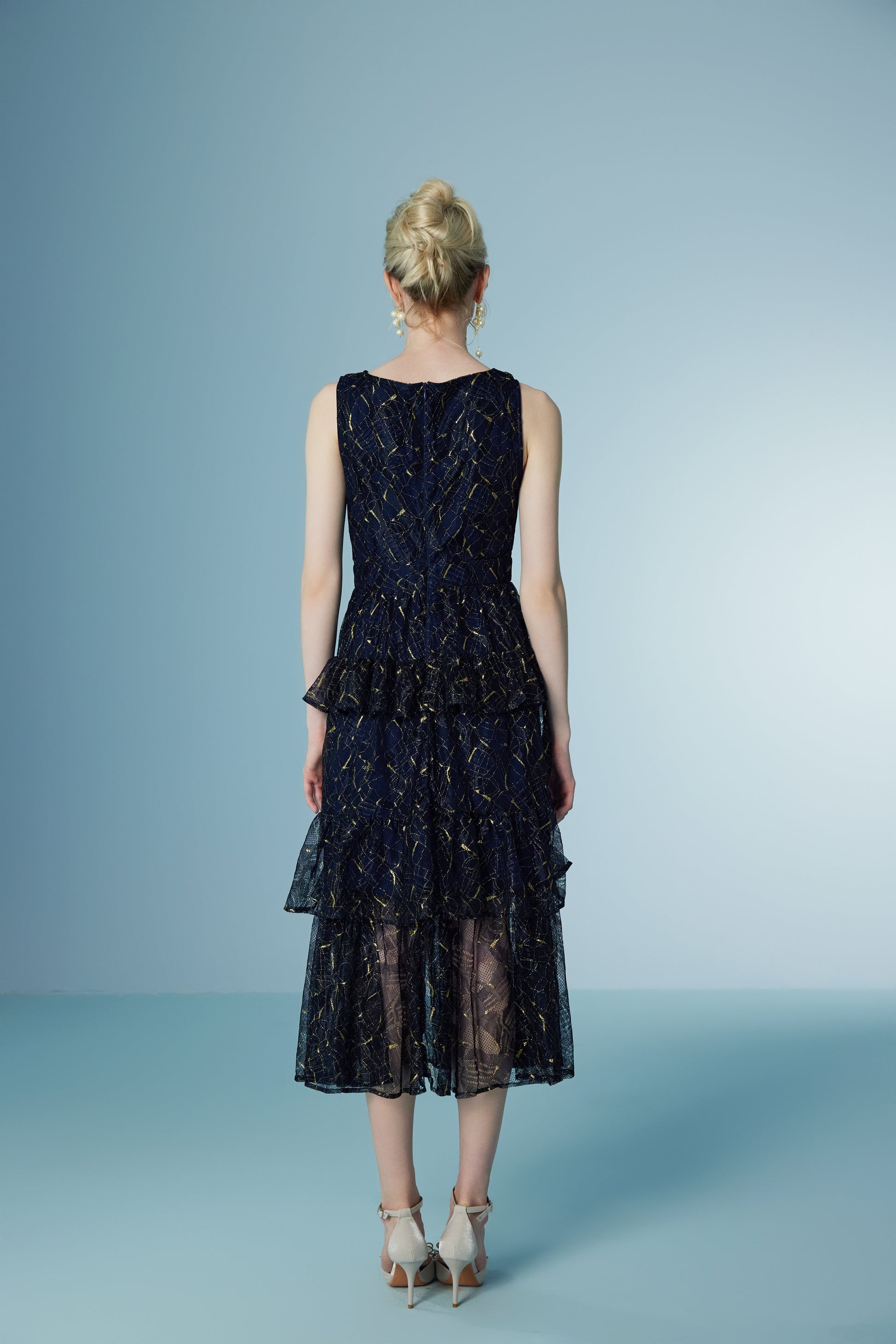 Ruffle Lace Dress