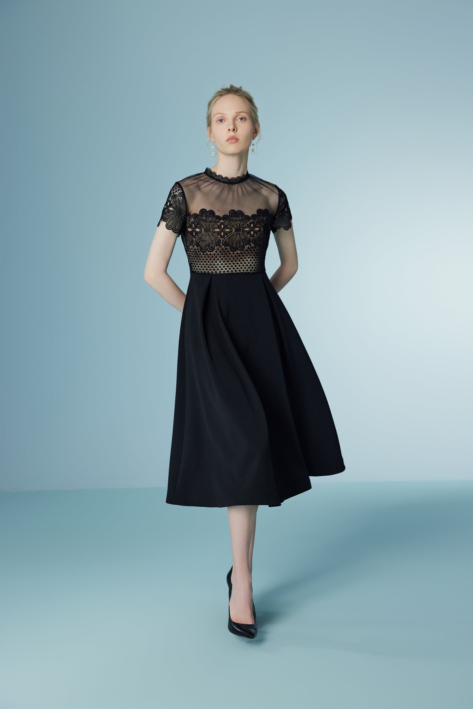 Wispy Lace Maxi Dress